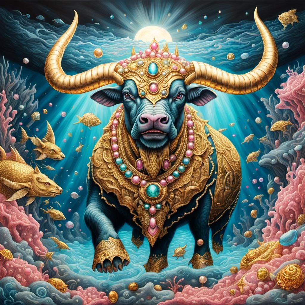 Vibrant Electric Eel King Cobra Hybrid in Charcoal