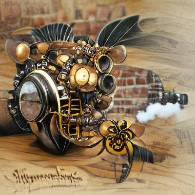 Steampunk bee