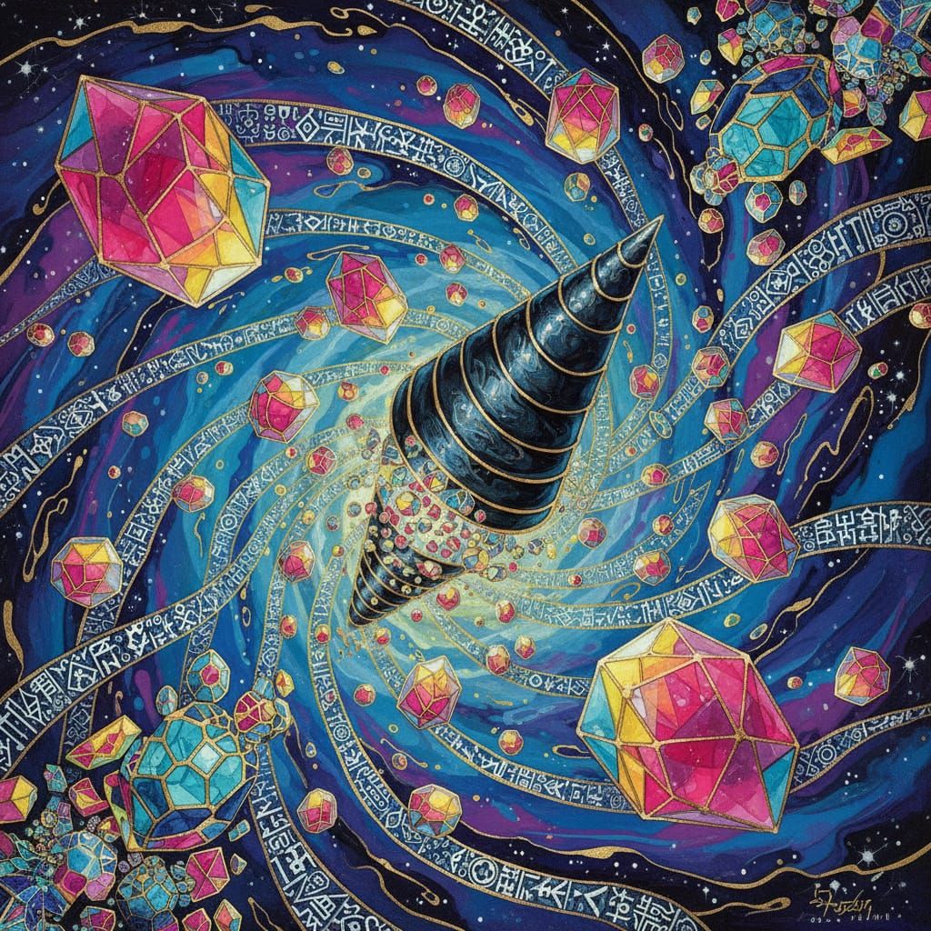 Intricately detailed alcohol ink illustration, Zentangle, fa...