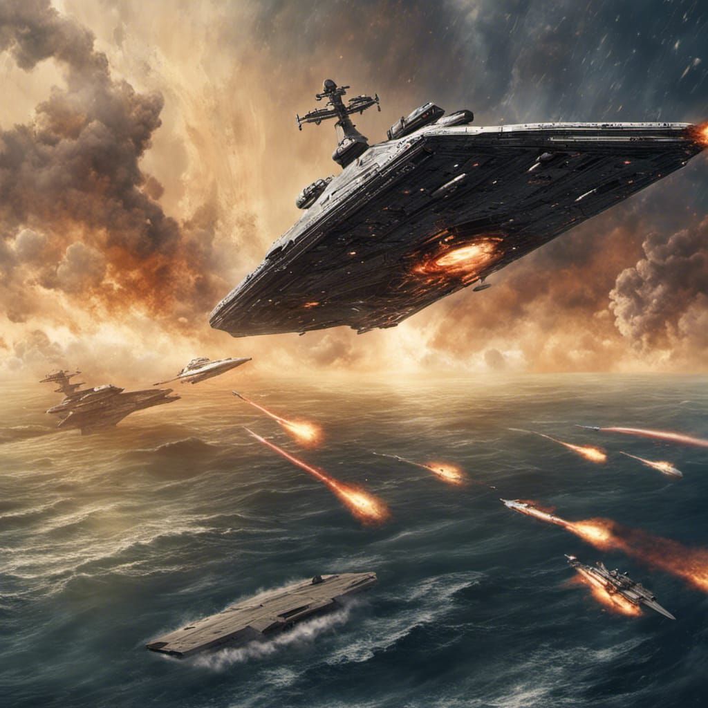 Alien war over Pacific