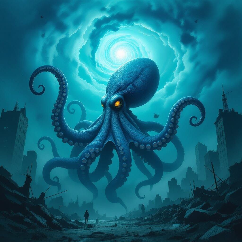 Dark, Biomechanical Sea Creatures Rise from the Depths in a ...