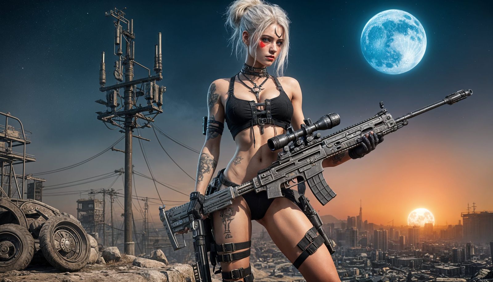 "ELVINA OF CROSSOUT " A BEAUTIFUL #WOMANOFCROSSOUT...#BIGBADPAPPAWOLF