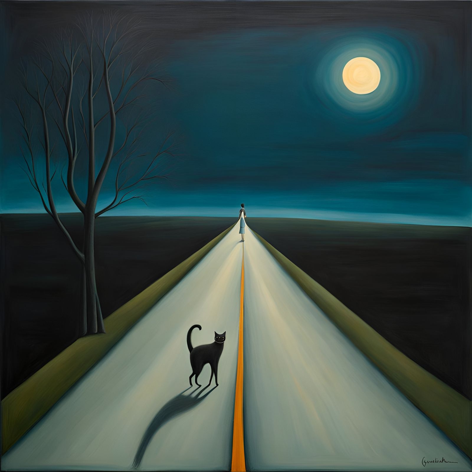 Revisiting “The Stroll” by Gertrude Abercrombie