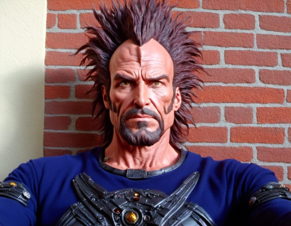 Klingon Warrior Battles Narn on Babylon 5