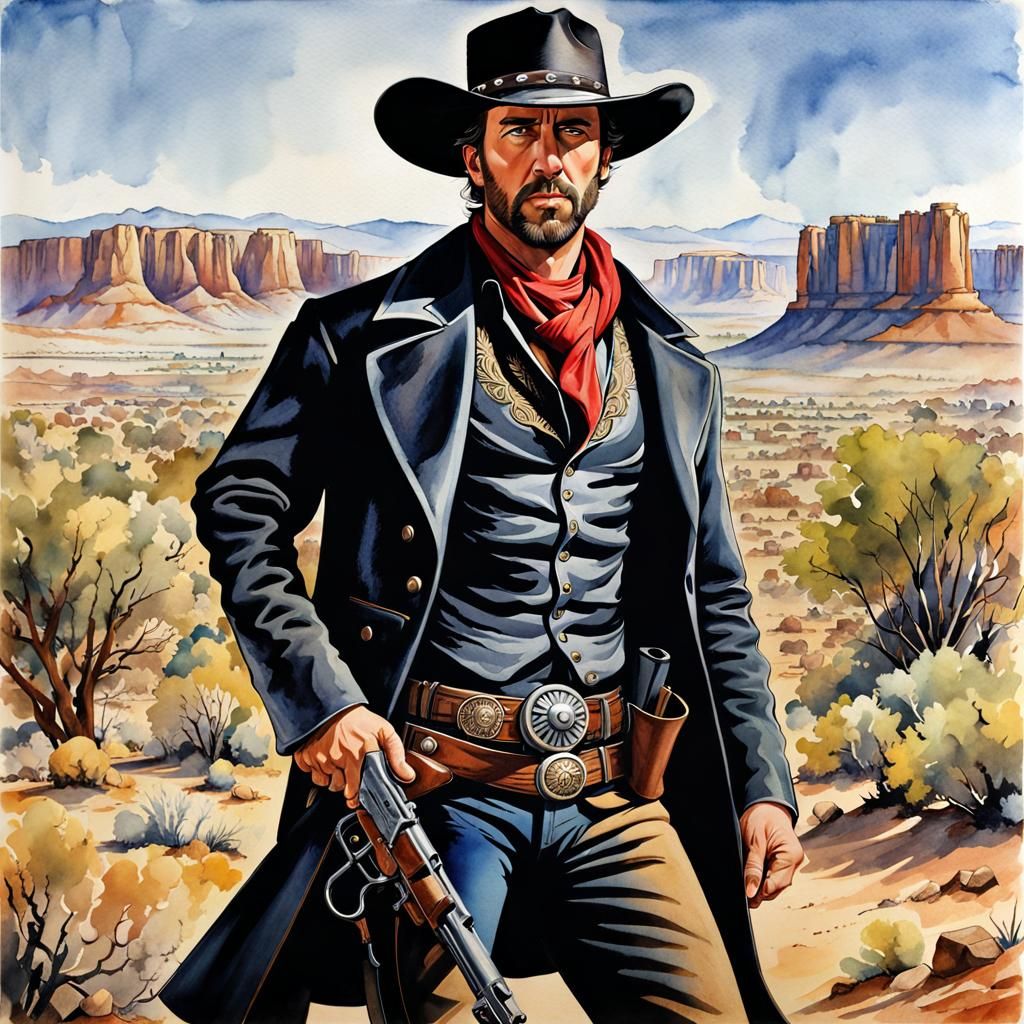 "You'd be surprised the things you can solve with a gun."