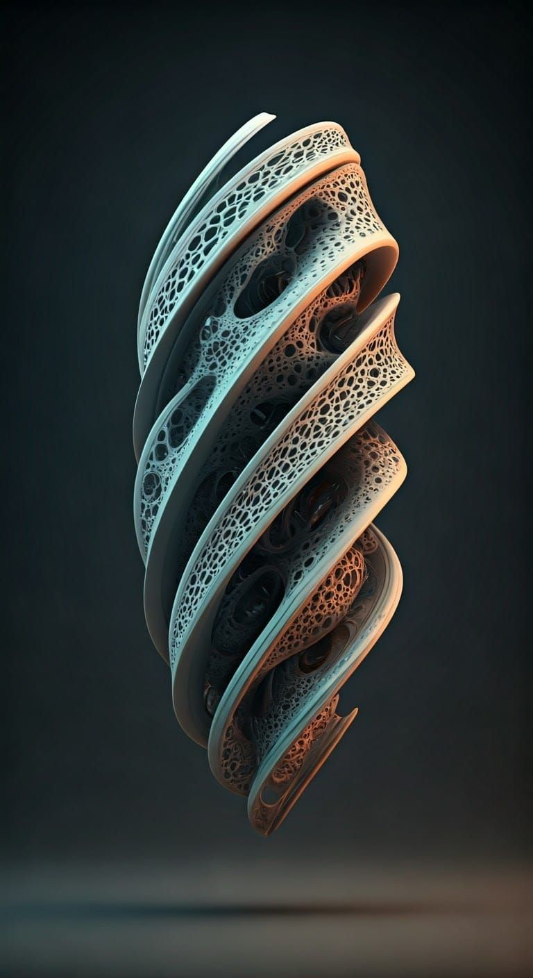 Ethereal Surrealist Sculpture in Whimsical Wonder