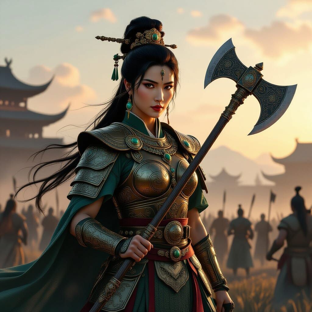 Fu Hao Shang Dynasty Queen Victorious on Battlefield