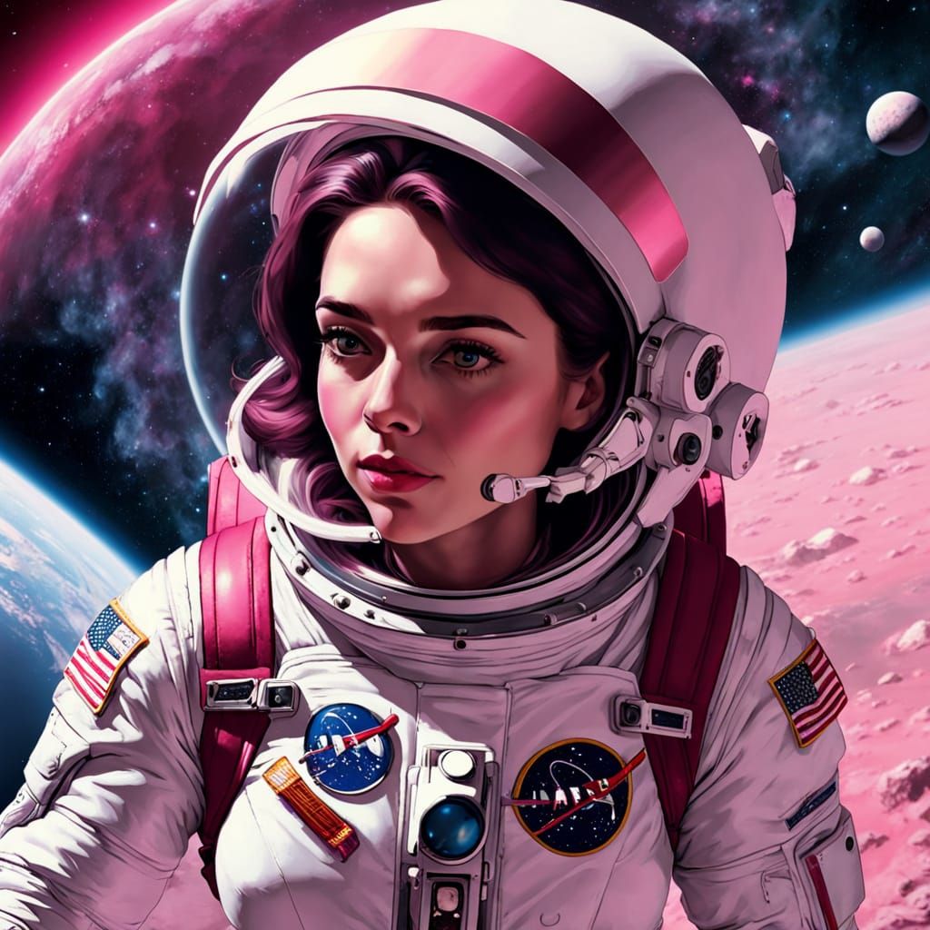 Astronaut Rejection Comic Strip Illustration