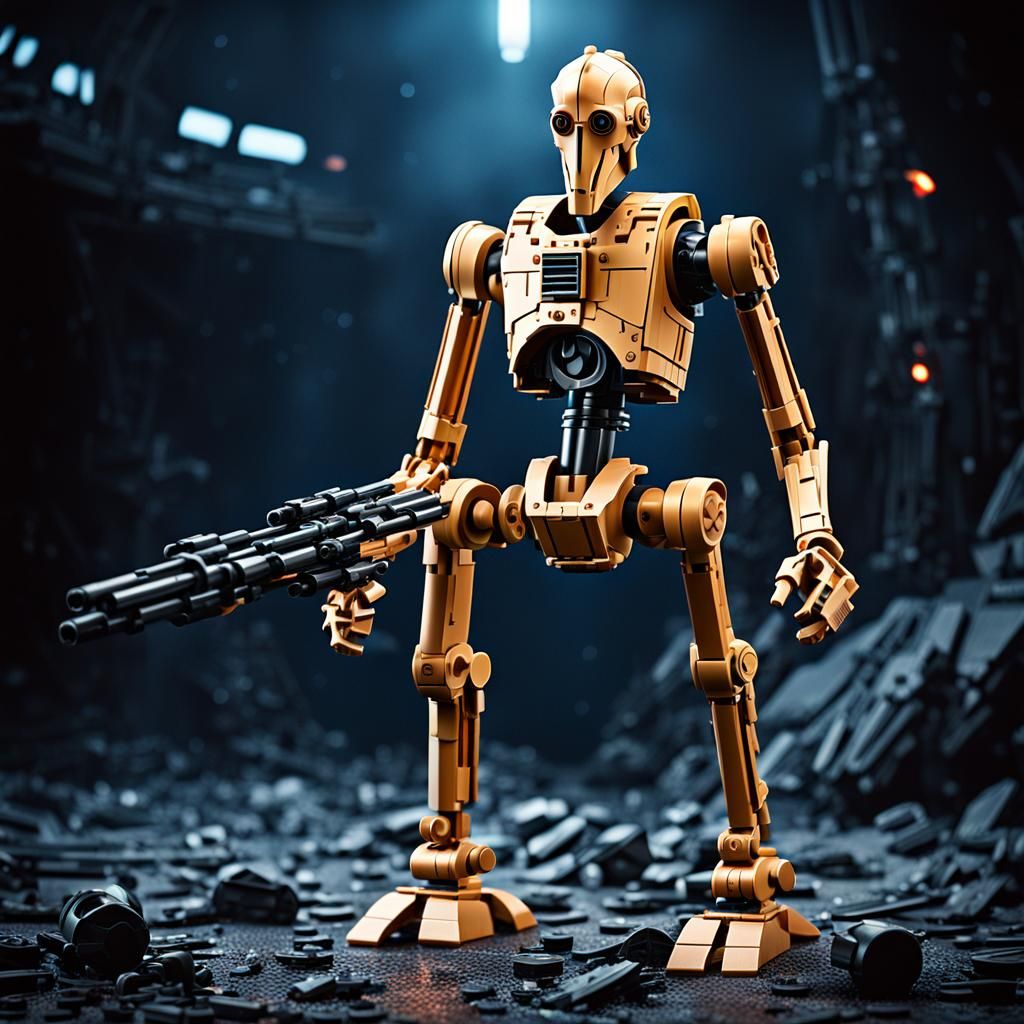 Lego Star Wars Separatist Battle Droid Minifigure