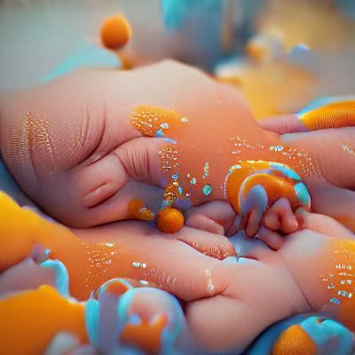 A Billion Baby Hands: Detailed Matte Painting