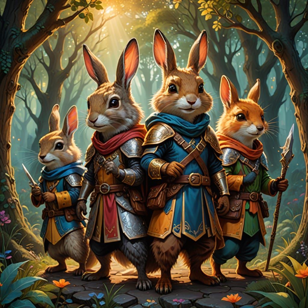 Dnd rabbit party