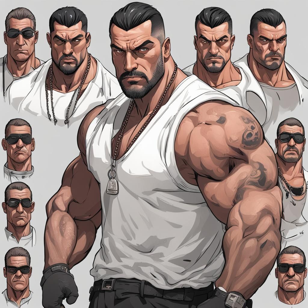 Podcast Recording by Confident Man with Slit Eyebrows