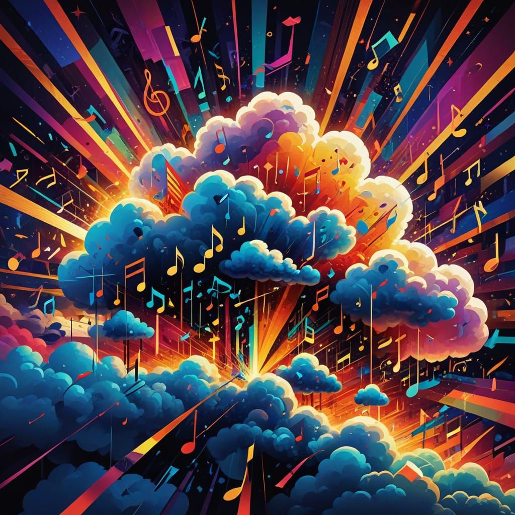 Vibrant Neo-Cubist Masterpiece Hides an Orchestra in Geometr...