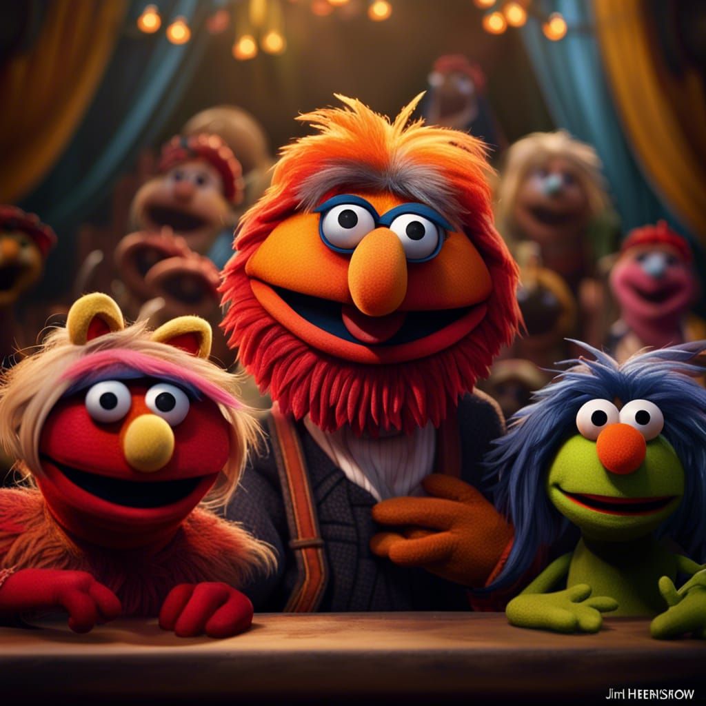 Joyful Muppet-Style Puppets Spreading Kindness