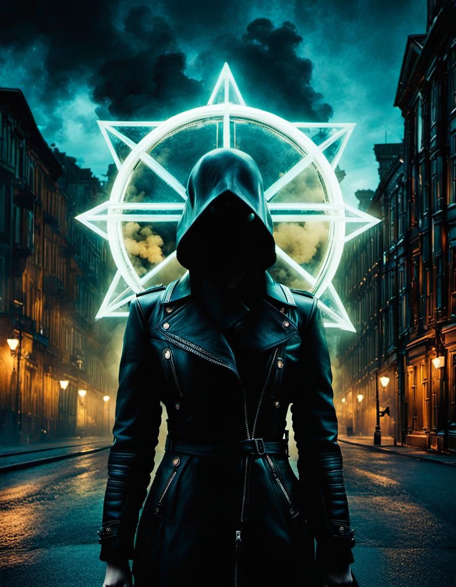 Ethereal Double Exposure Portrait of Strife, Life, and Dream...