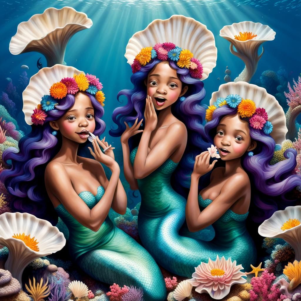 Mermaids' Coral Reef Opera