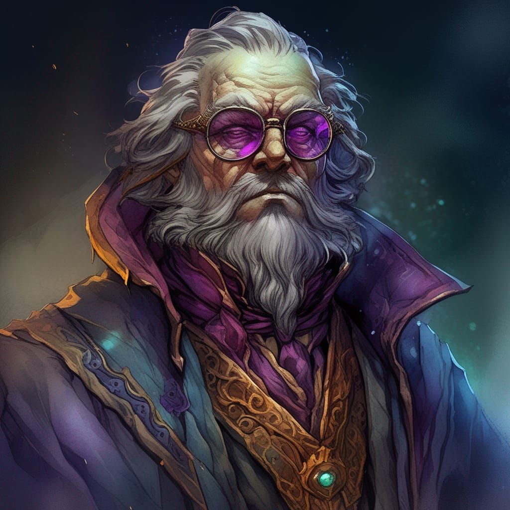 Grizzled Warlock