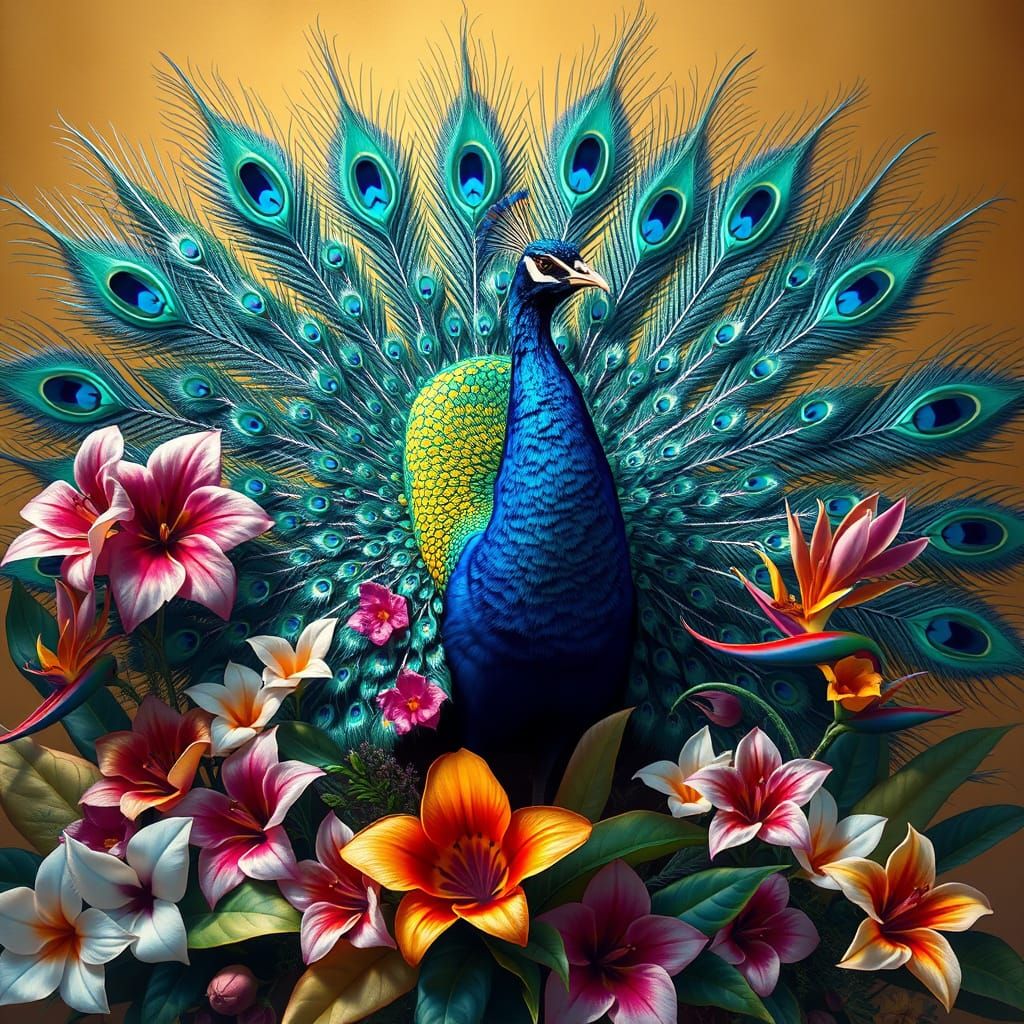 JUST ANOTHER PEACOCK