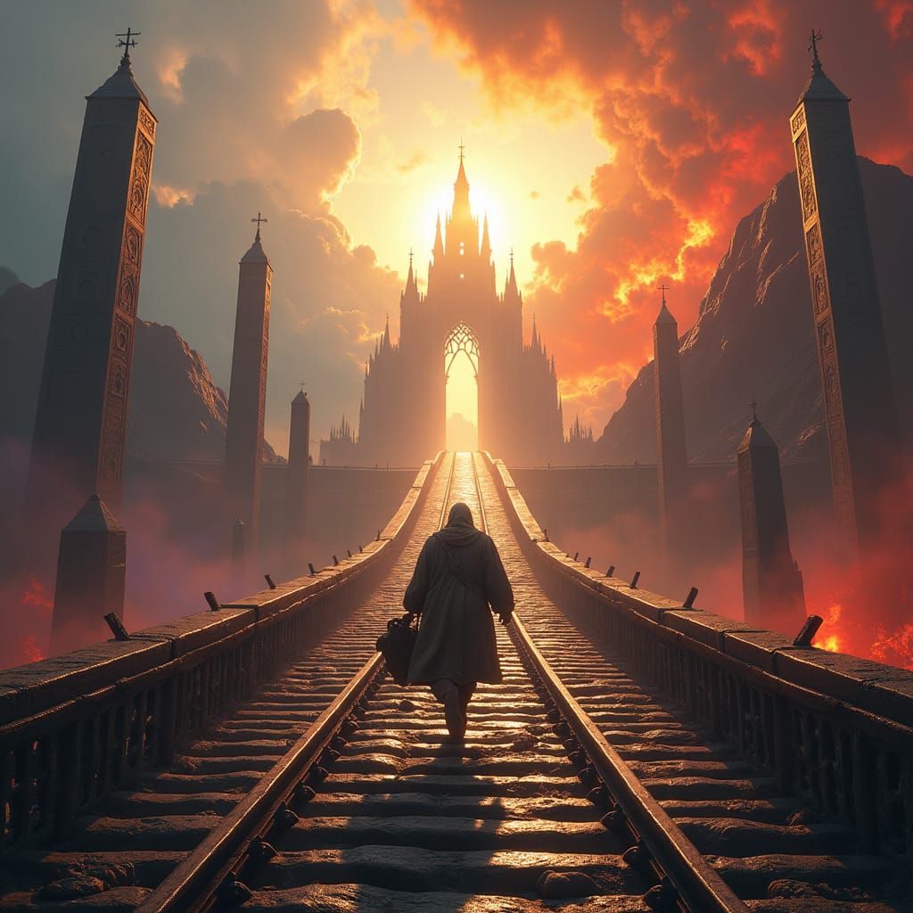 Heaven and Hell Conveyor Belt in Unreal Engine