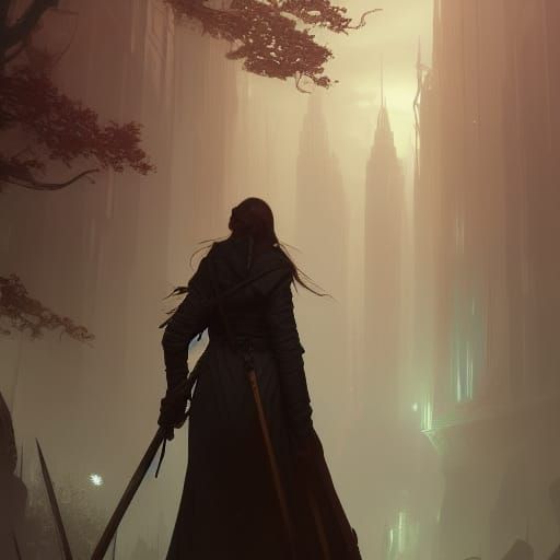 Dark Fantasy Youth Concept Art in 8K Resolution