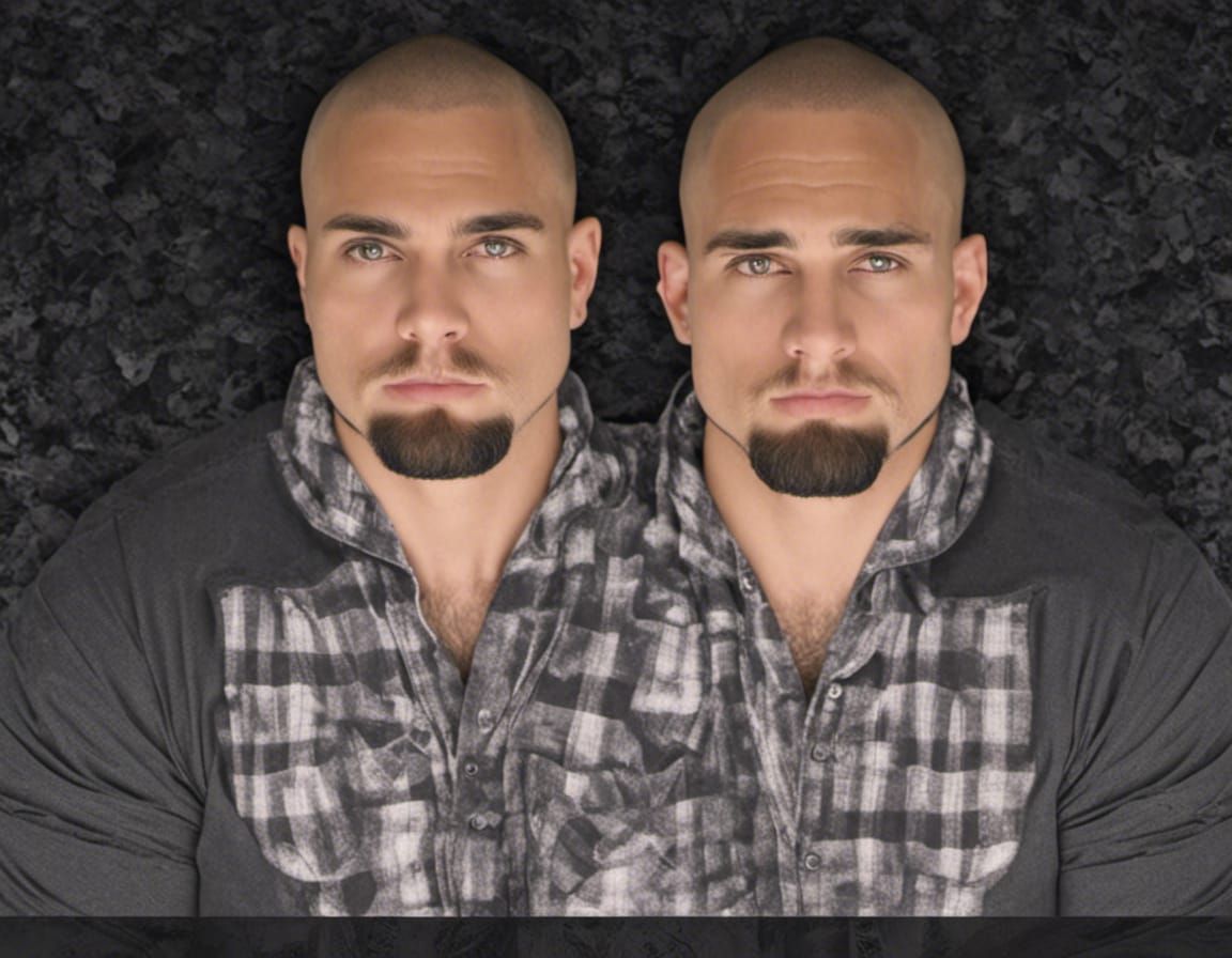 Identical Twins with Epic Beards