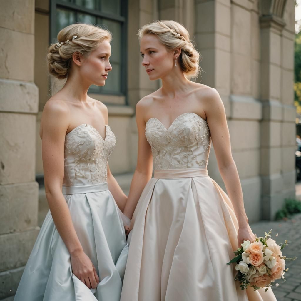 Cinematic Wedding Photography: Two Brides in Love