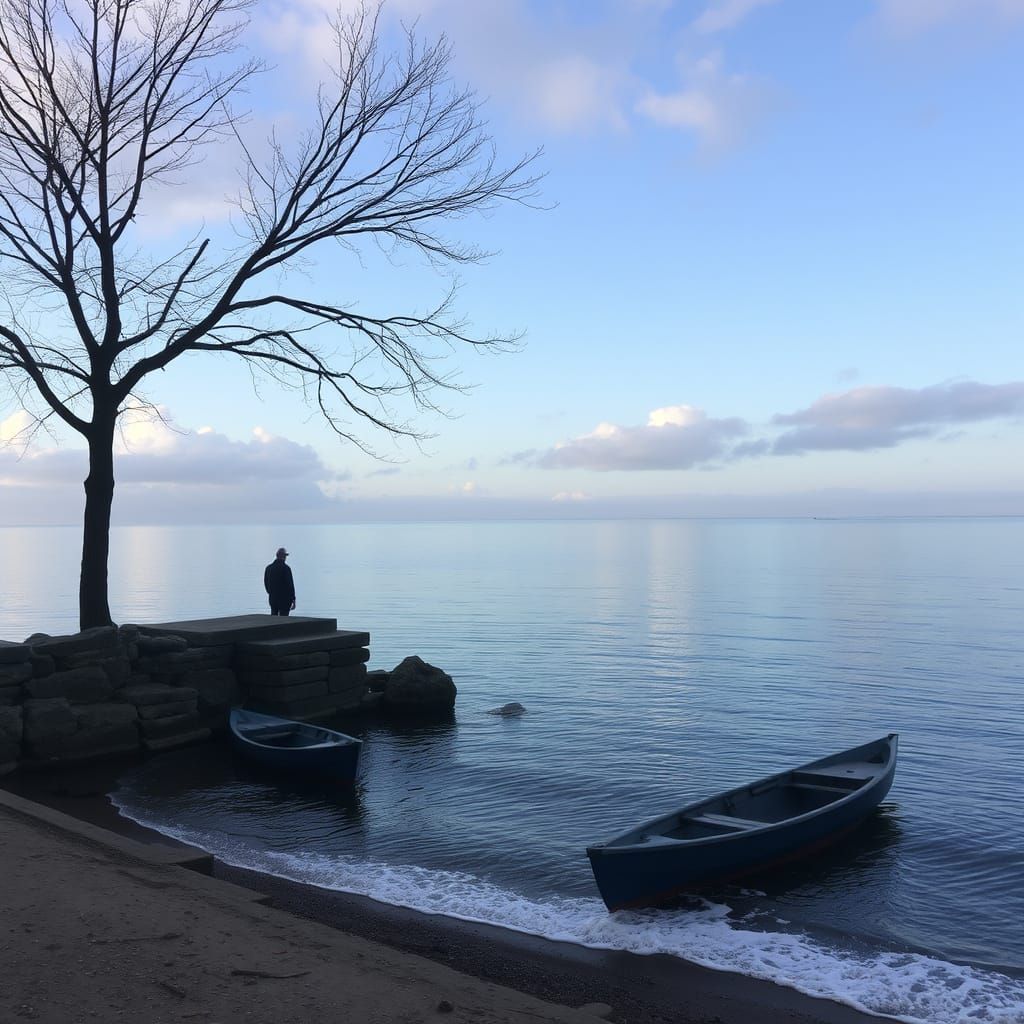 Serenity in a Quiet Moment