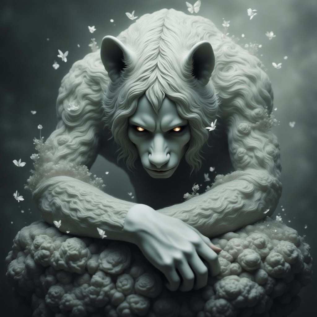 Ethereal Dreamscape: Hope and Sorrow Entwined