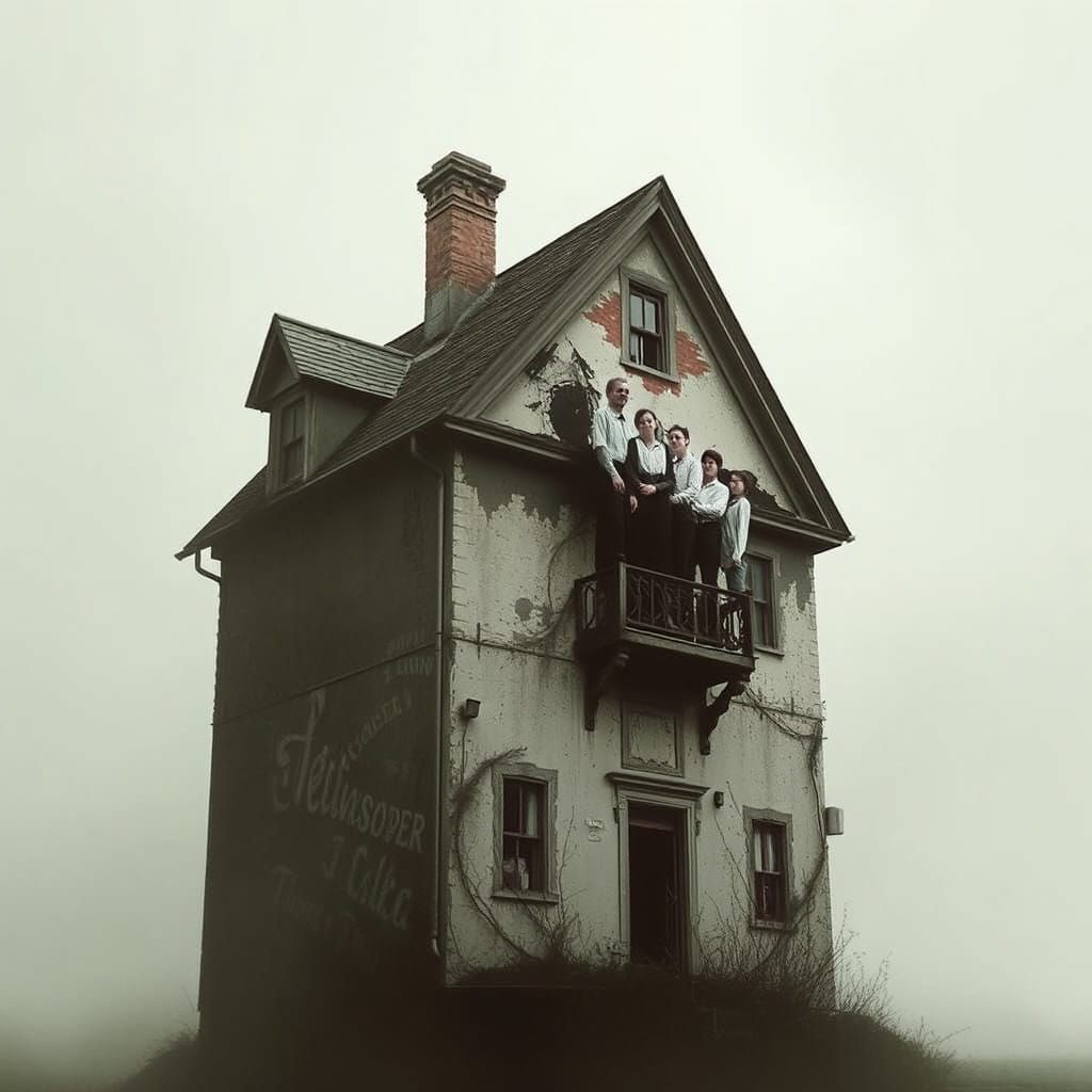 A Young Girl Destroys a Haunting Abode in a Surreal Act of F...