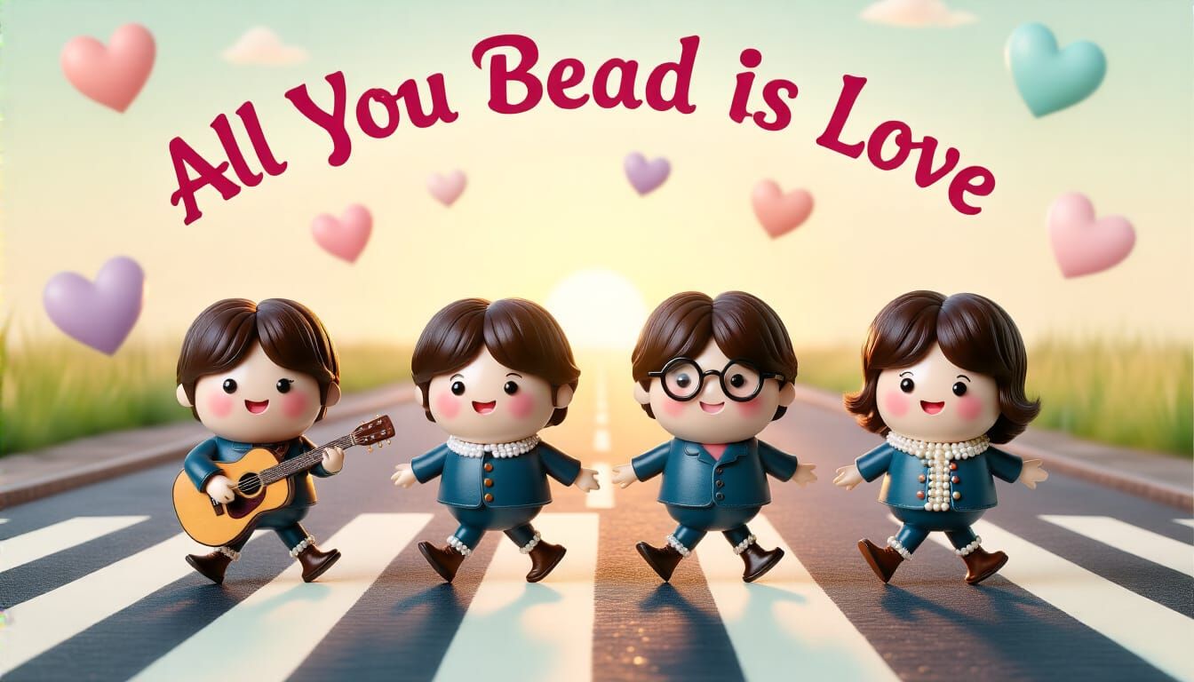 Beaded Beatles Abbey Road Tribute: All You Bead Is Love