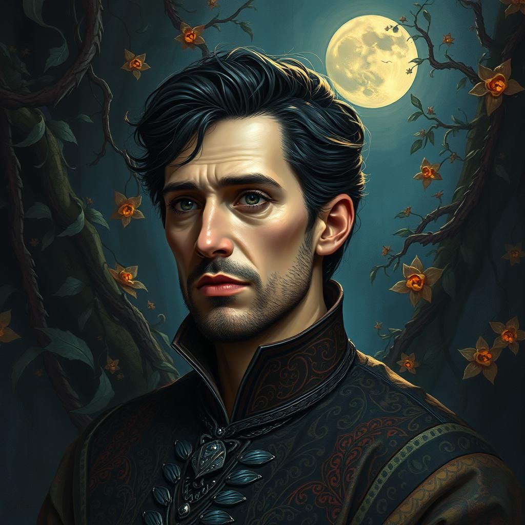 Portrait of a famous Artist