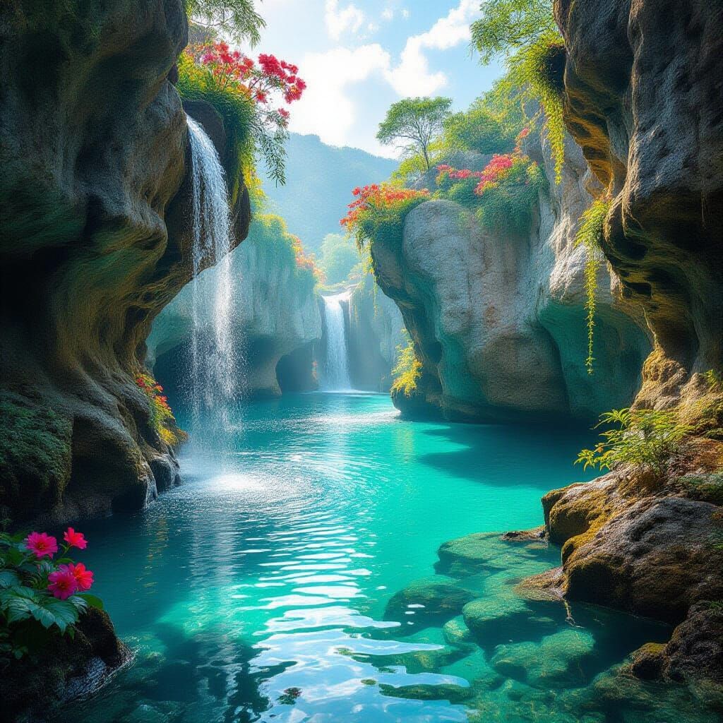 Surreal Rock Arches Emerge From Turquoise Ocean Waters