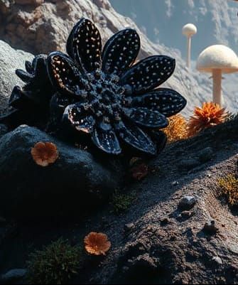 Alien Exoplanet Life Forms: Xenobiological Evolution Art