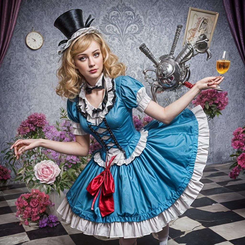 Bawdy Alice in Wonderland Burlesque