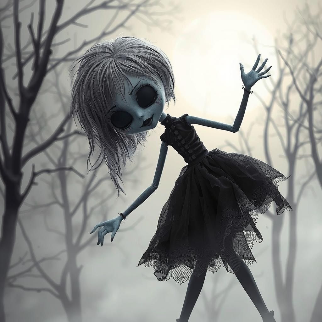 Dancing Monster High Doll in Moonlight