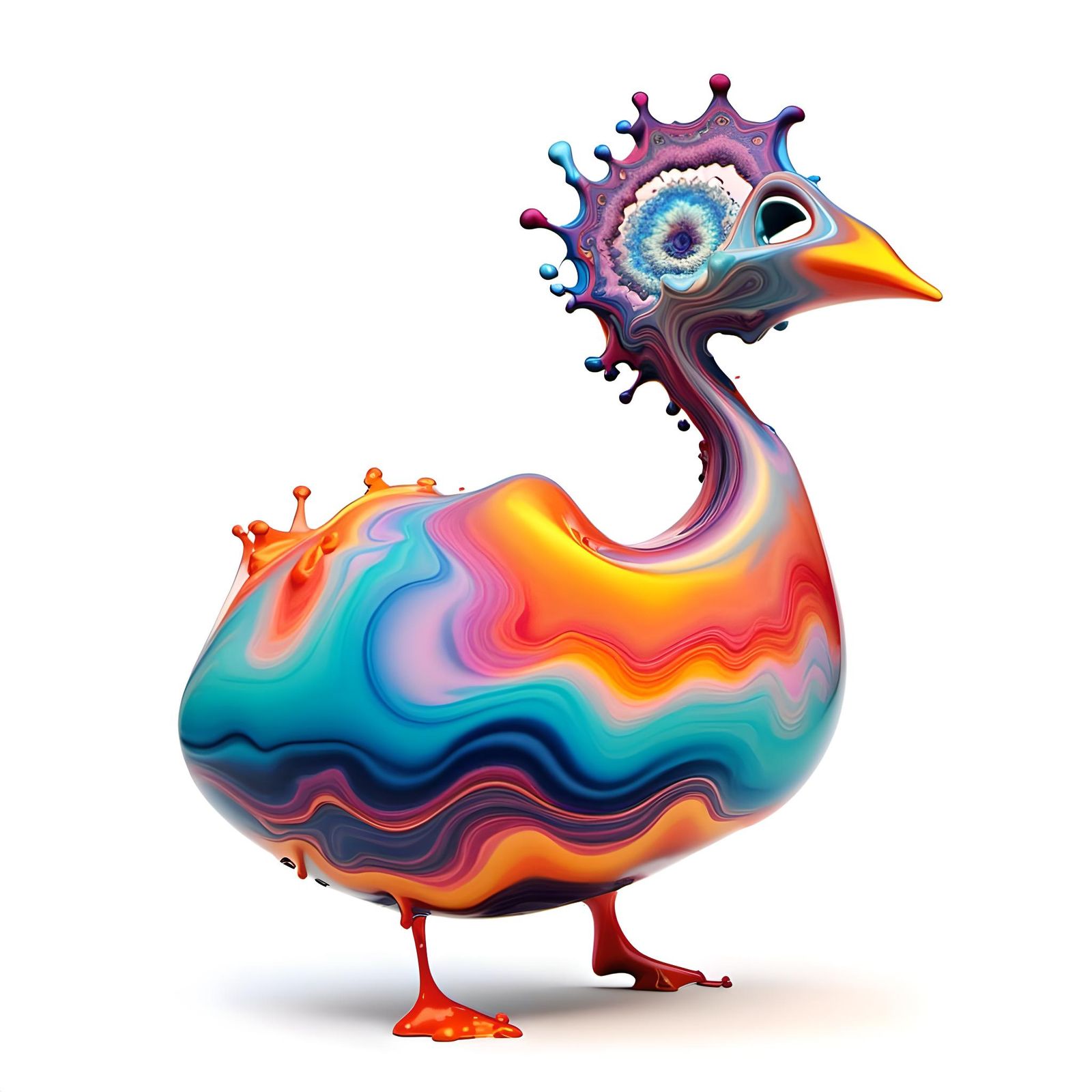 Photorealistic Particle Manipulation with Geode Patterns