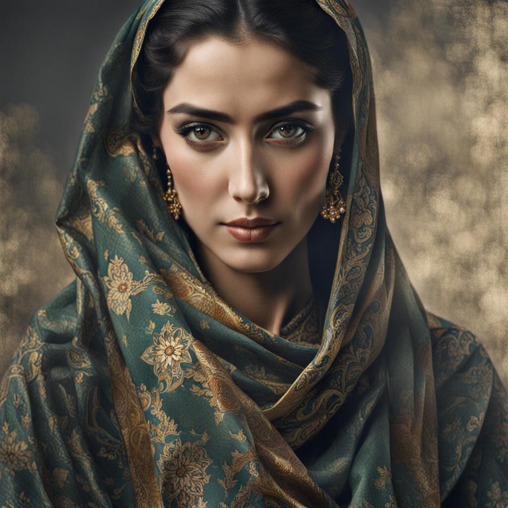 Portrait of a Persian Woman