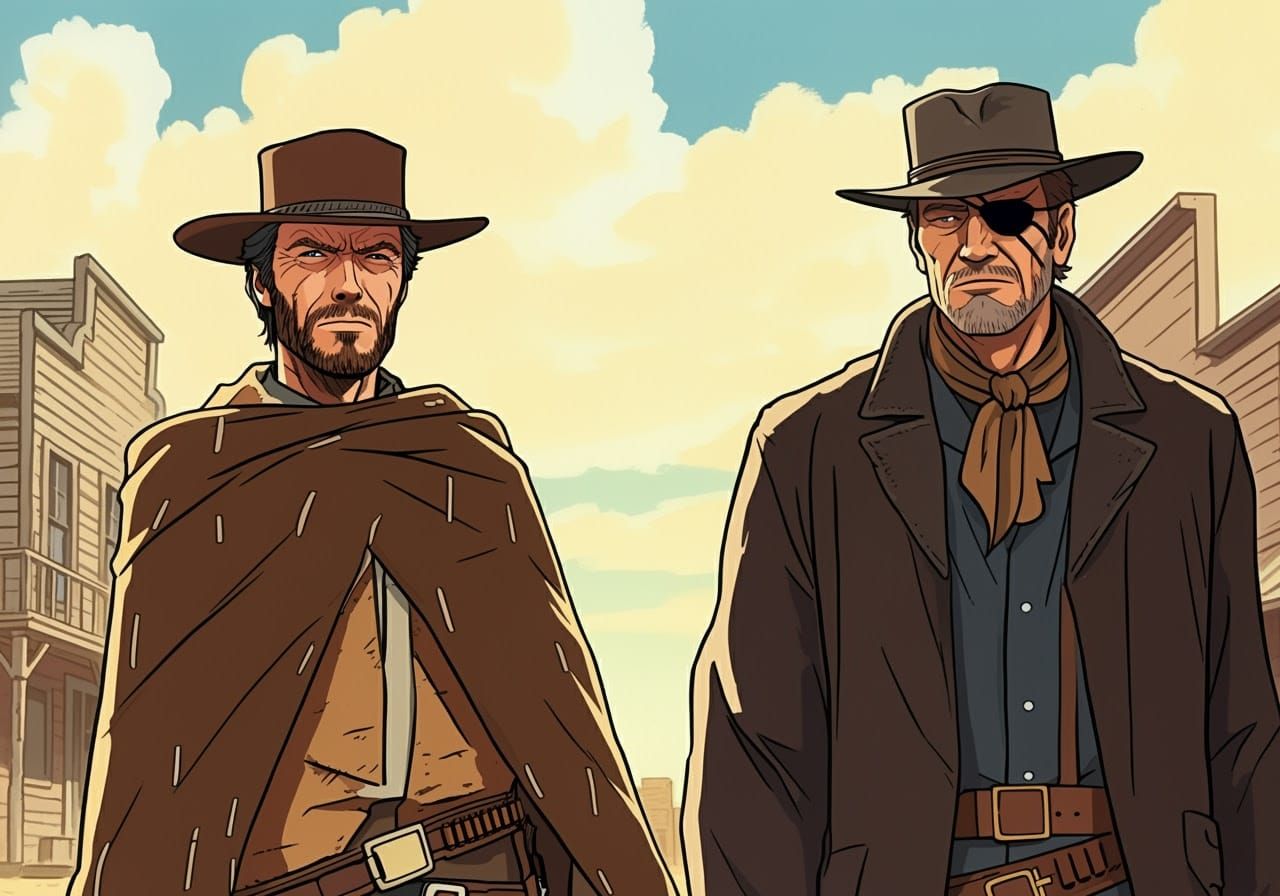 Clint Eastwood's The Man With No Name and John Wayne's Roost...