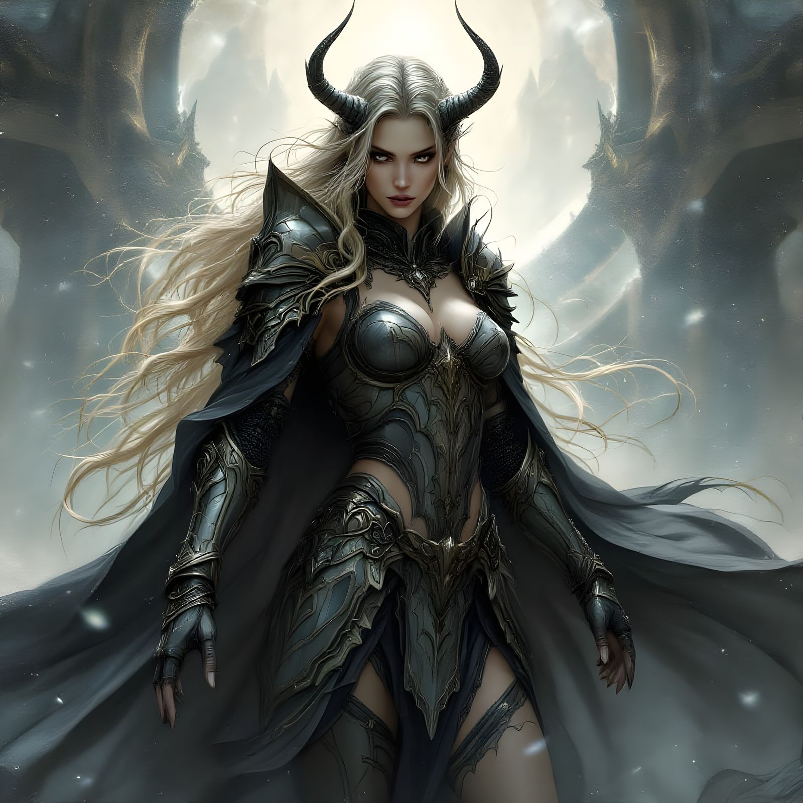 Valkyrie in Comic Book Fantasy Style