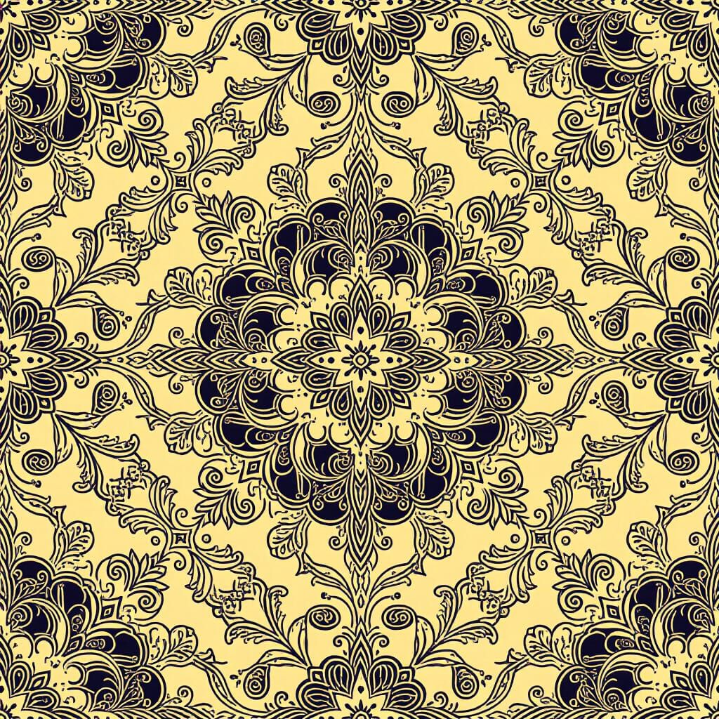 Creamy Texture With Ancient Patterns