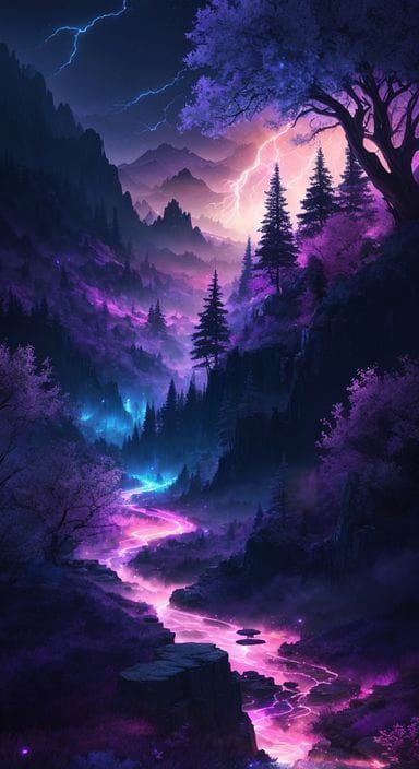 Abstract Image of a Cracked Surface