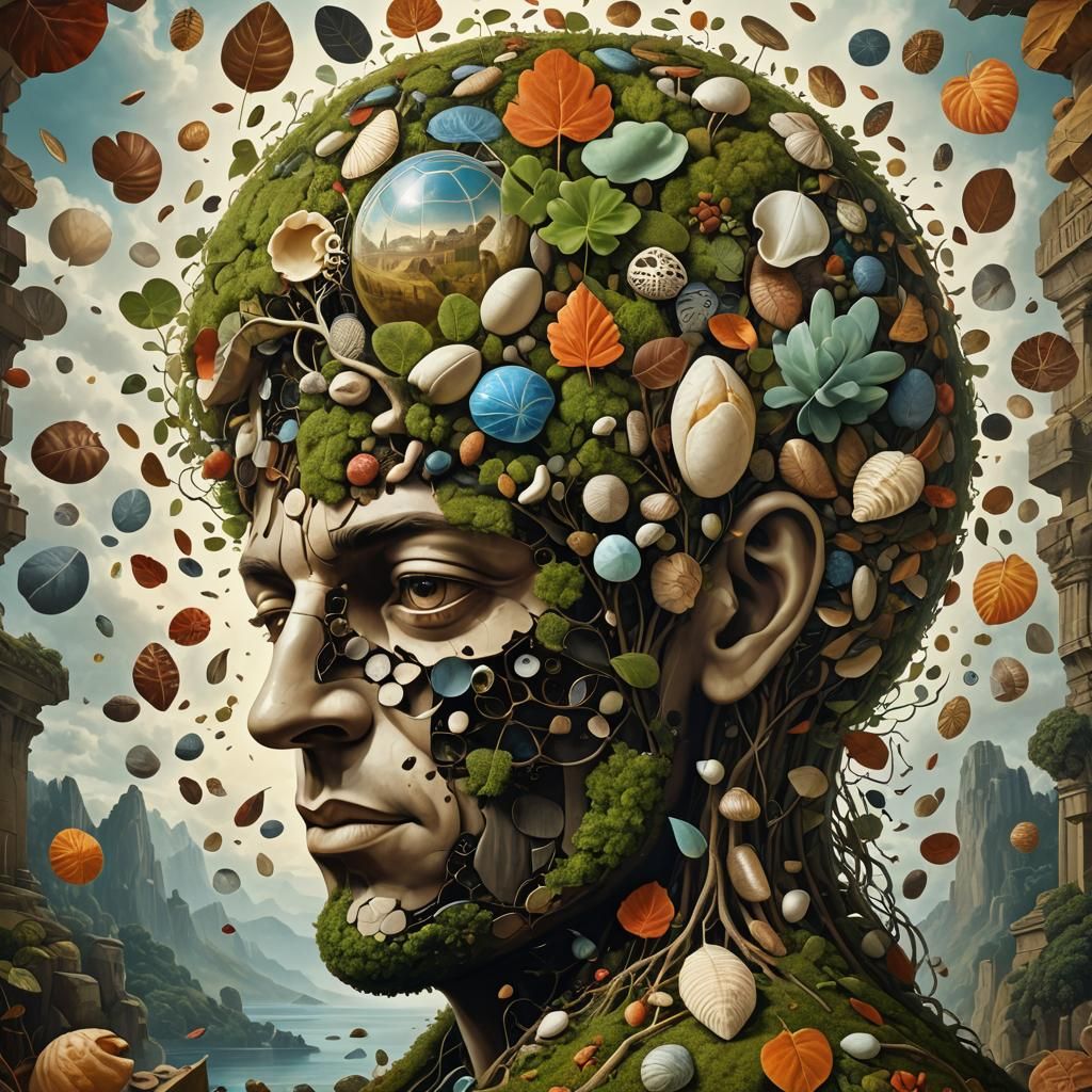 Inside the Mind: Illusionary Landscape Concept Art