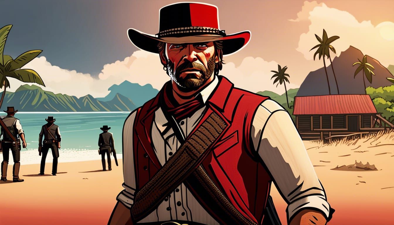 Red Dead Redemption 2: A Beach in Tahiti