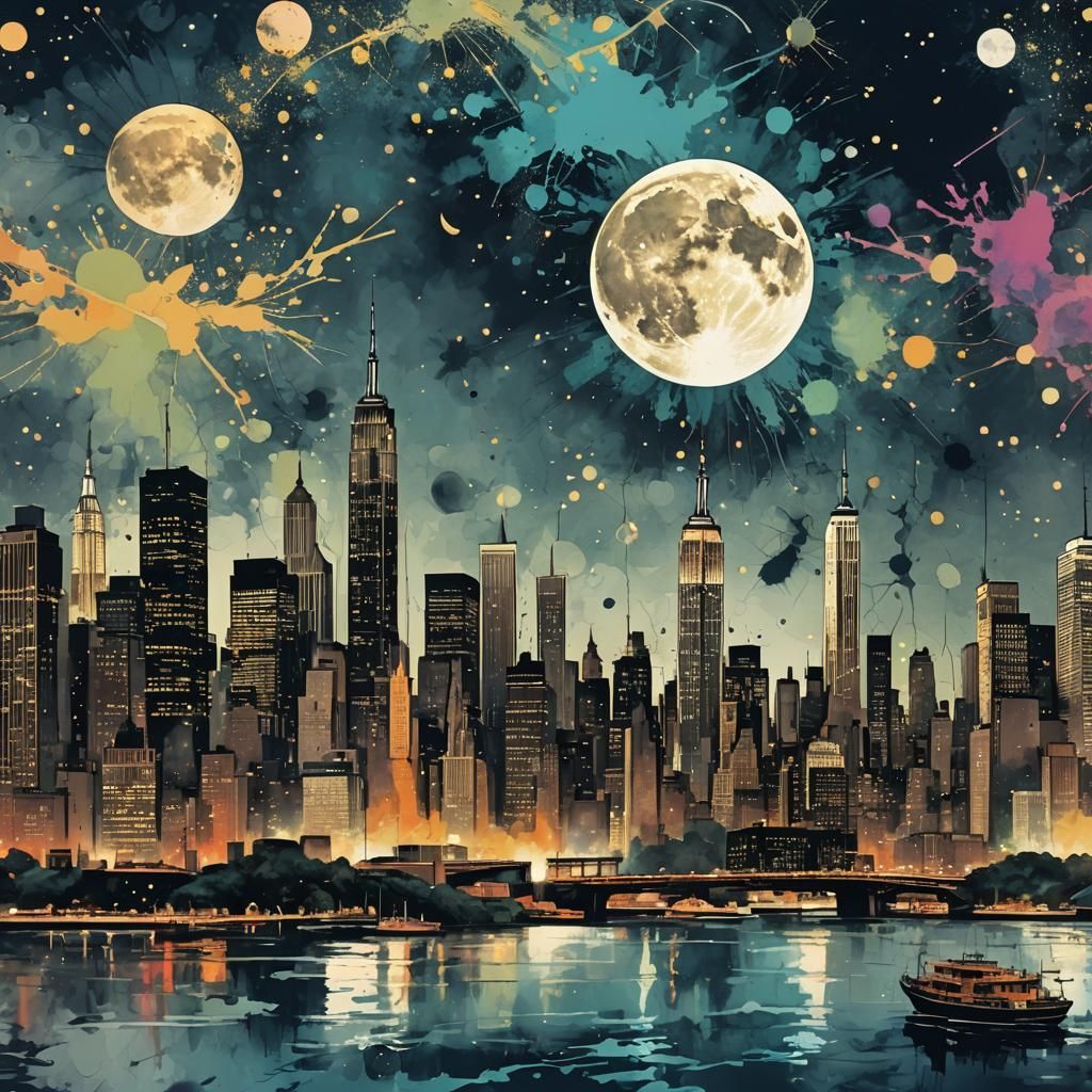 Moon Splatter