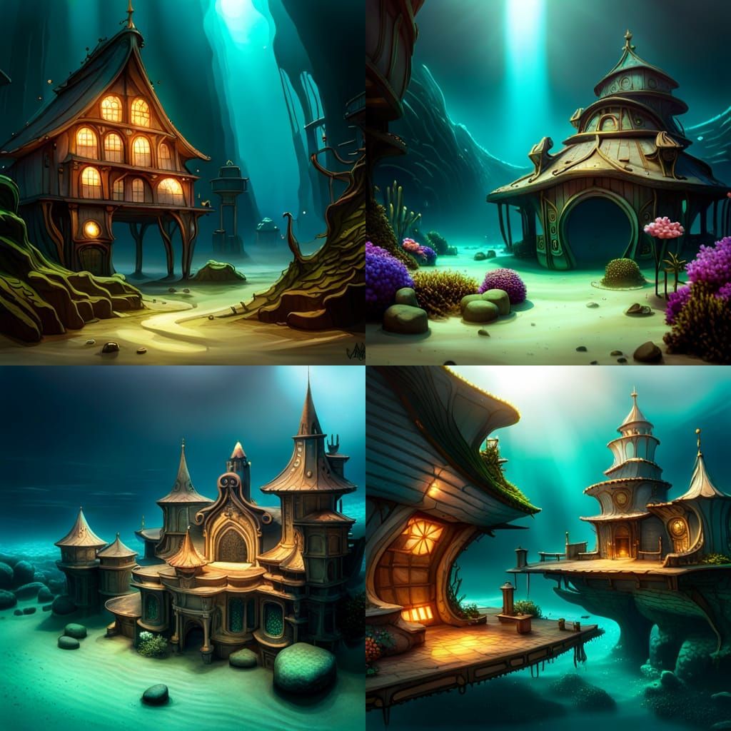 Where do mermaids live?