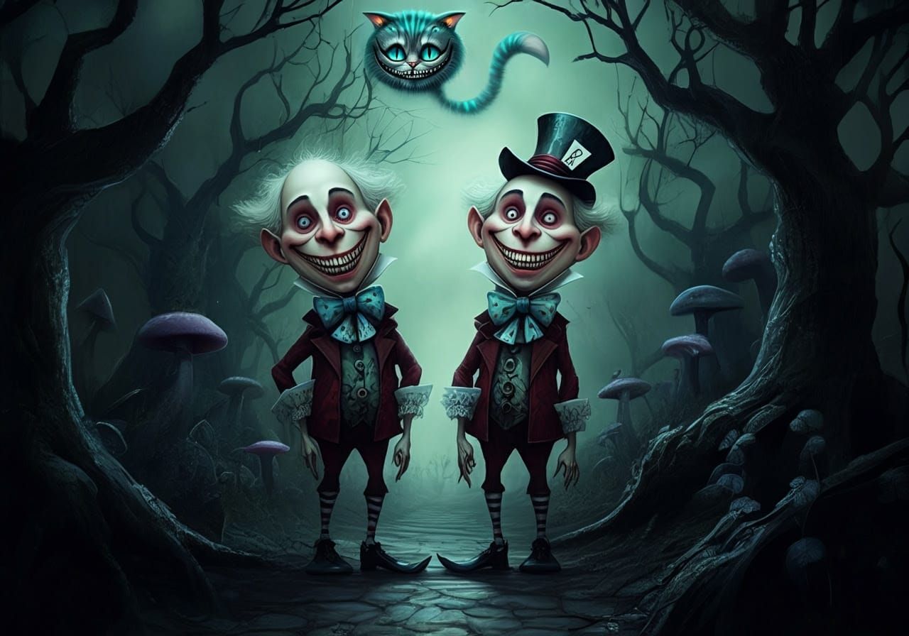 Whimsical Monstrosities in a Haunting Wonderland