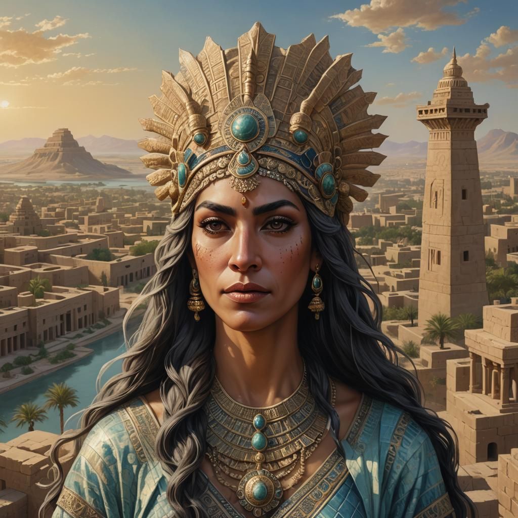 Ancient Goddess in Modern Metropolis