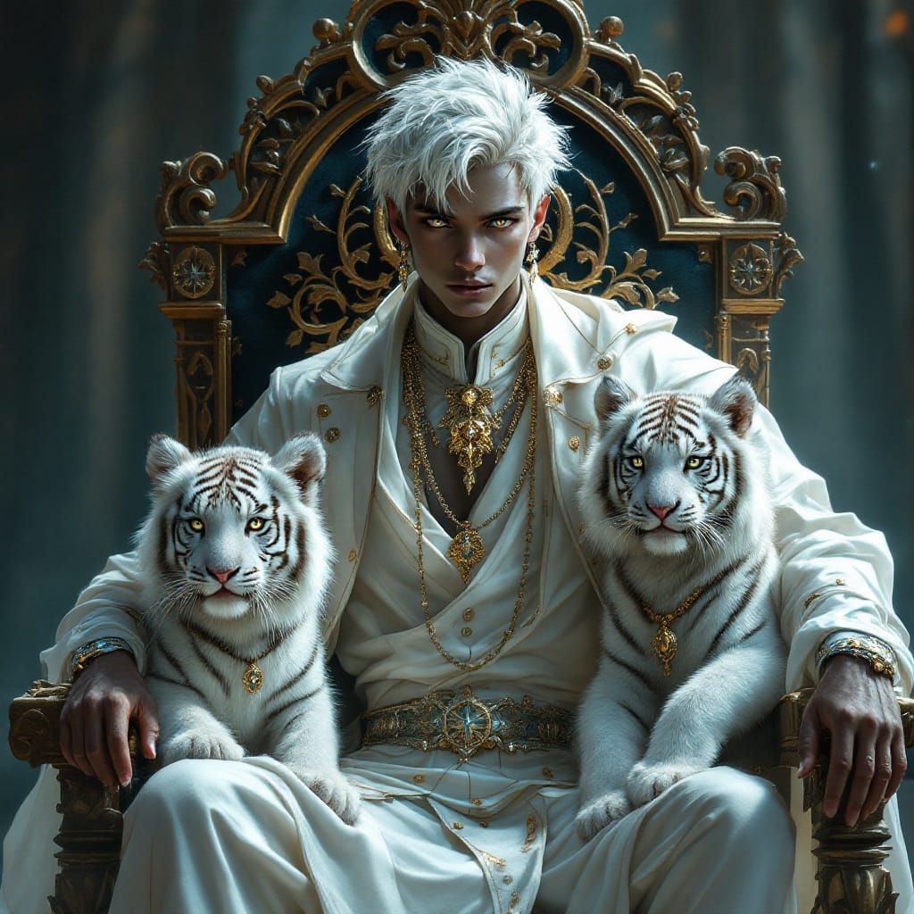 A voice came from a nearby throne.  "I am Prince Varno of th...