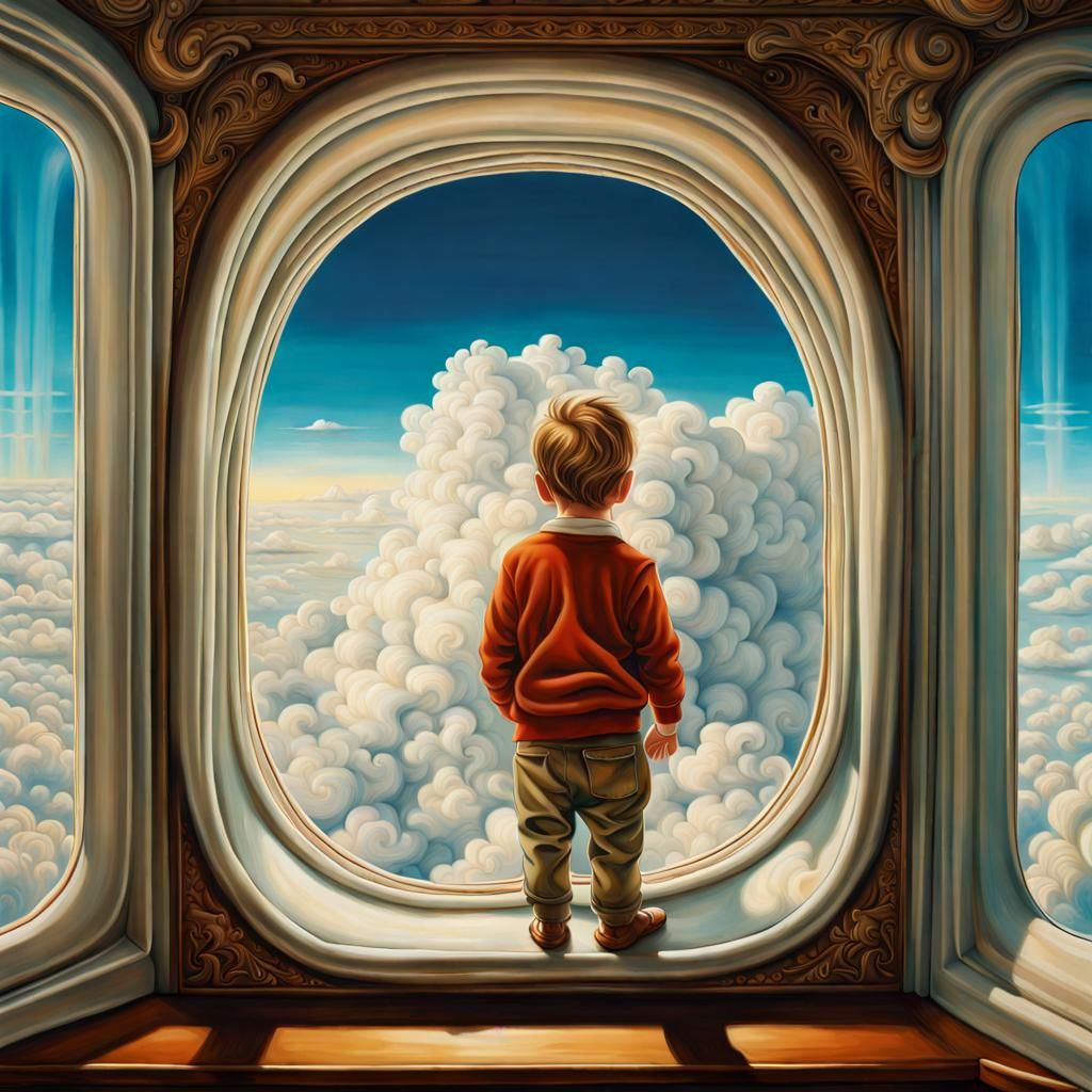 Dreamy Cloud Kingdom for Young Child
