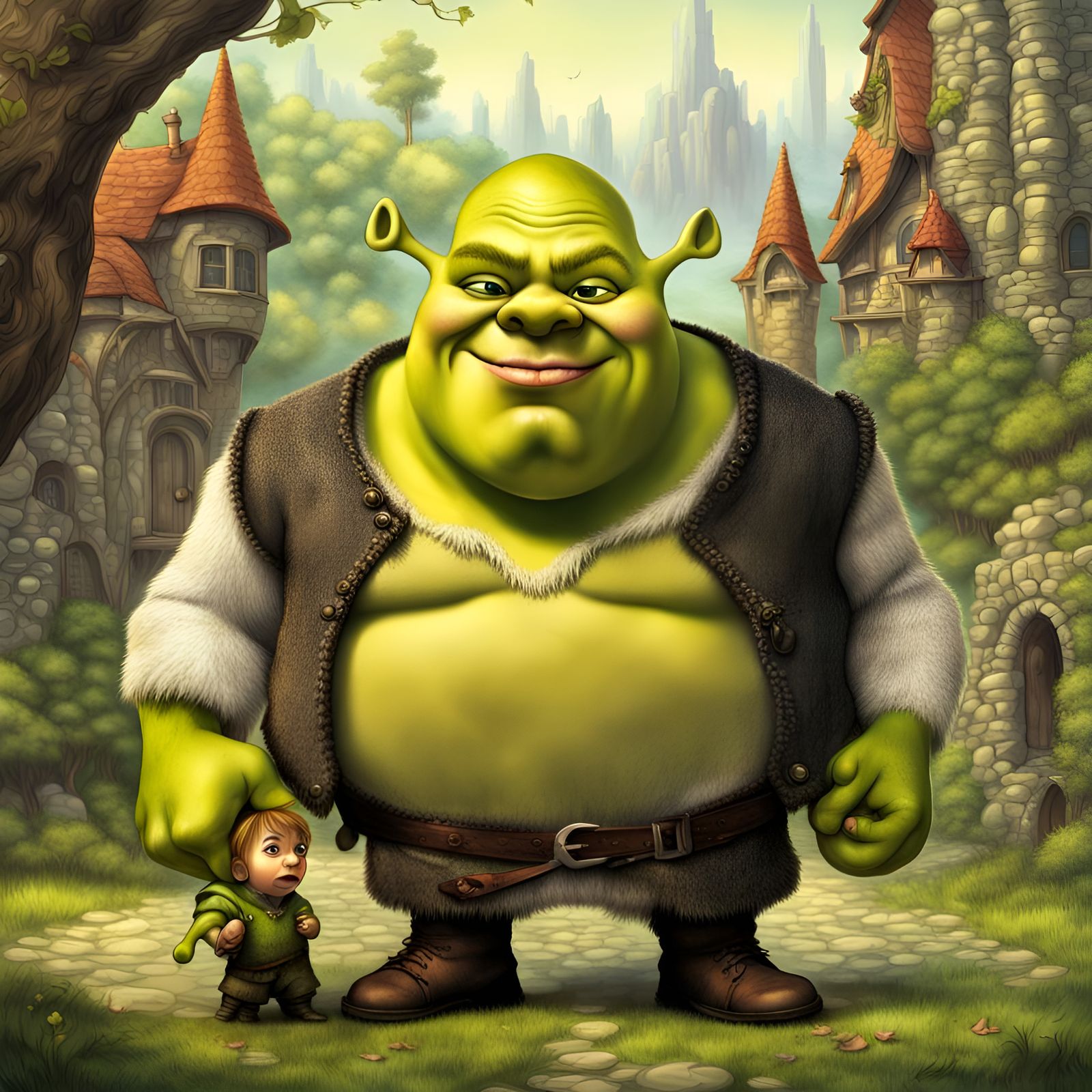 Shrek Says, “Give Me Some Love” ❤️